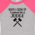 thumbnail image 4 of Inktastic Future Judge Gavel Job Boys or Girls Baby Bodysuit, 4 of 5