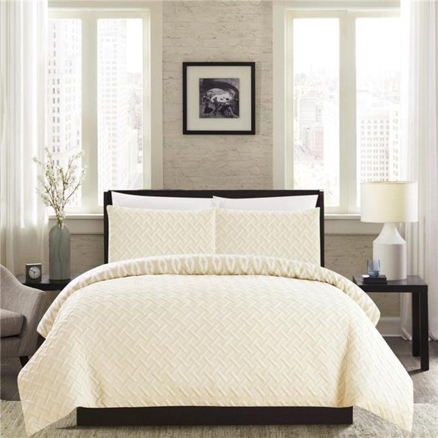 Eloida Beige Queen 7 Piece Comforter Set