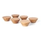 thumbnail image 1 of Pomos para armario TOROS store, 6 unidades, en forma de cono de madera, 4 cm, redondos, 1 of 6