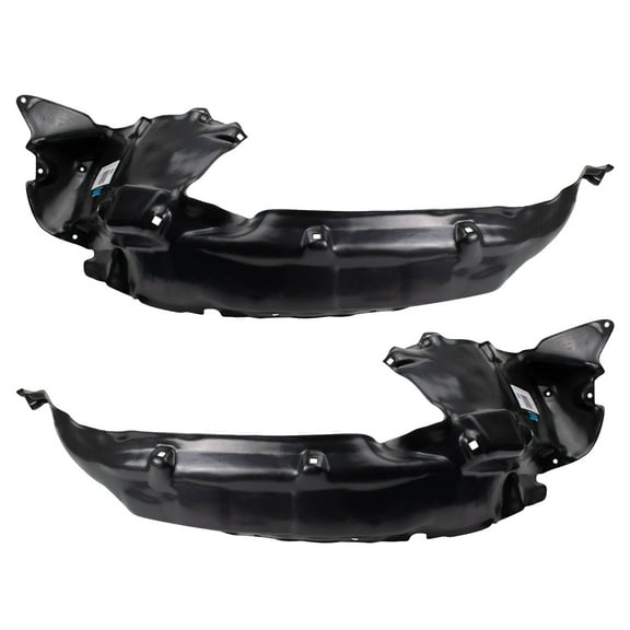 TRQ Front Inner Fender Liner Set Fits 2001-2004 Toyota Sequoia 2004-2006 Tundra BDA14533