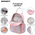 thumbnail image 2 of Mochilas de maternidad para mamá, bolsas de pañales, bolsas de viaje al aire libre de gran volumen para mamá, con ganchos, 2 of 4