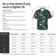 thumbnail image 3 of Yiaed Camping Print Hawaiian Shirt for Men Short Sleeve Button Down Shirts Beach Shirts for Men-Medium, 3 of 5