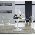thumbnail image 4 of Modern Contemporary Kitchen Dining Armchair Yellow (Outdoor or Indoor), 4 of 4