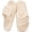 Beige, variant on Open Toe House Slippers for Women Memory Foam Bedroom Slippers Cozy Indoor House Shoes