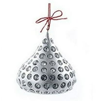 Kurt Adler Hershey'S Silver Kiss W/Stones Ornament