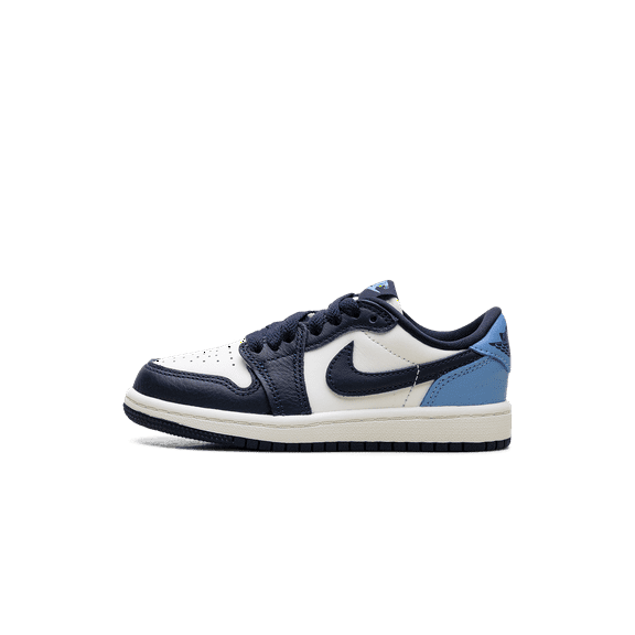 Jordan PRE SCHOOL Air Jordan 1 Low PS "Obsidian" FQ5436 400 from Stadium Goods