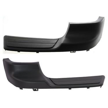 For 2002-2007 Trailblazer Bumper Step Pad Rear Black SET PAIR