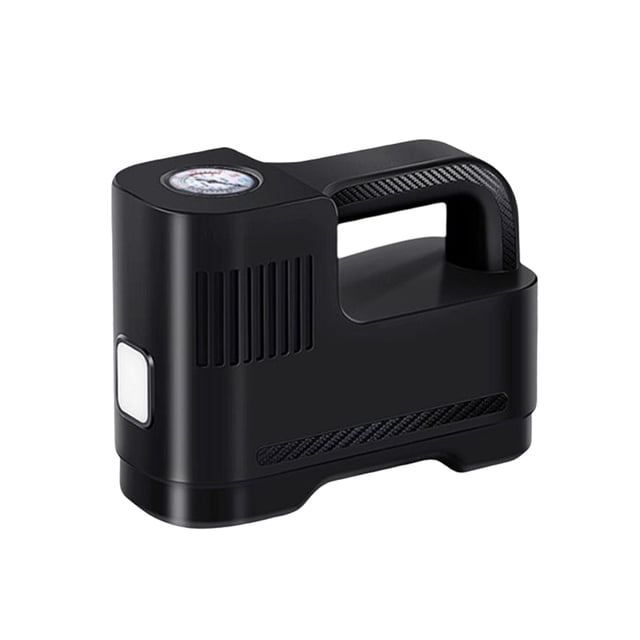 Riwesomey Inflador de neumáticos inalámbrico con luz, bomba de compresor de aire portátil para coche, herramienta de inflado, equipo de bombeo de Vehículos, repuestos y accesorios Mis Aguja