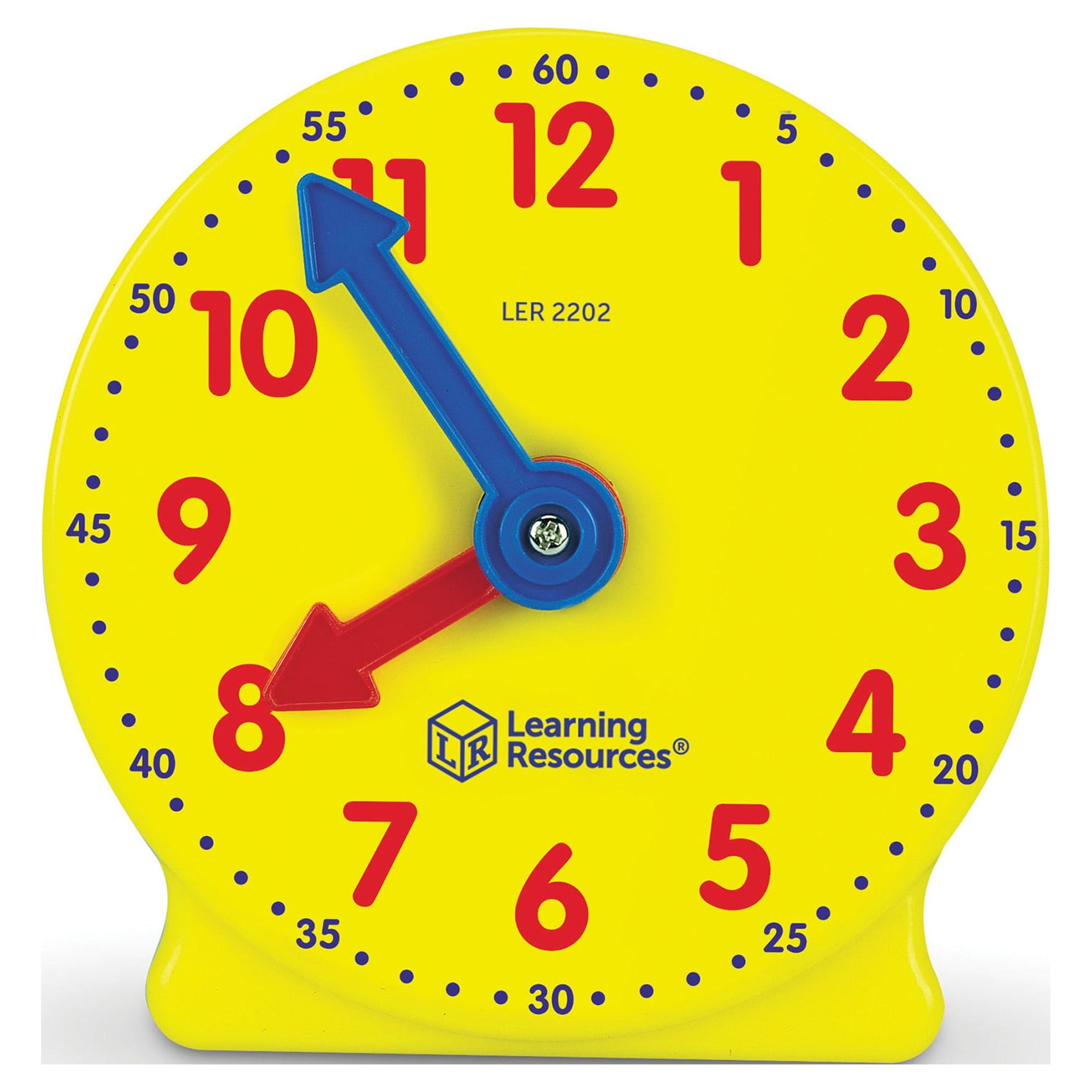 Learning Resources Big Time Mini Clock, Teaching Clock, Classroom