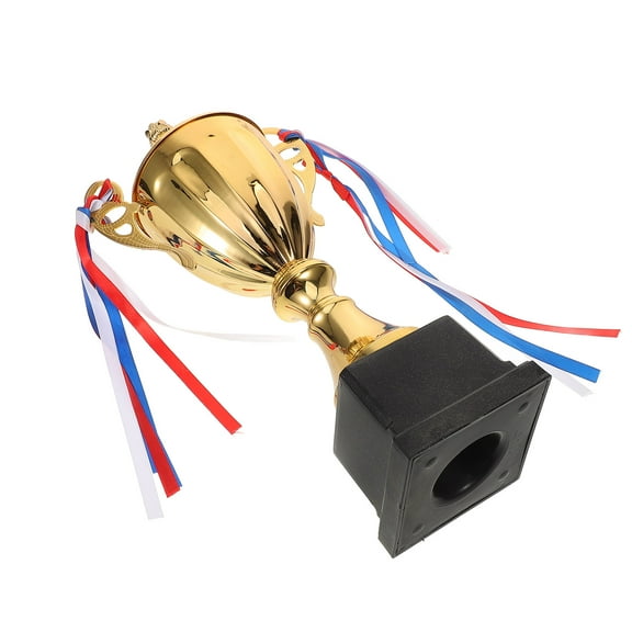 AntiGuyue 1PC Sports Match Trophy Metal Trophy School Tournament Honor Trophy for Competition Ceremony (39cm)