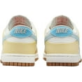 thumbnail image 4 of Nike Dunk Low NN FZ4347-100 Sneaker Women's Soft Yellow Alabaster Casual Shoes (White,8), 4 of 6