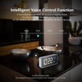 thumbnail image 4 of Digital Alarm Clock with USB Port for Charging,Adjustable Brightness Dimmer, LED Alarm Clock with Snooze Function,Desk Alarm Clock, 4 of 5