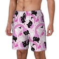 thumbnail image 1 of Fotbe Pink Girl Halloween Traje de Baño para Hombre – Shorts de Natación de Secado Rápido con Forro y Bolsillos-Small, 1 of 6