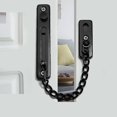 thumbnail image 5 of Cerradura de cadena de puerta antirrobo de acero inoxidable 304, pestillo de pernos de seguridad para el hogar para puerta interior, color doradoGold, 5 of 5