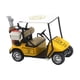 thumbnail image 3 of Modelo de carrito de golf, carrito de golf en miniatura, juguetes de carrito de golf de mesa, decoración de carrito de golf para niños Amarillo, 3 of 9