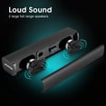 thumbnail image 3 of Barra de sonido Wohome S100 con subwoofer para Smart TV 2.1 CH, 3 of 8