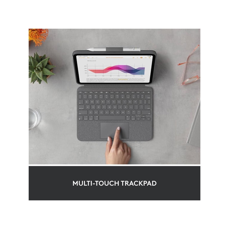 Logitech Combo Touch Detachable Keyboard Case for Apple Smart