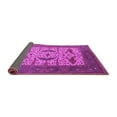 thumbnail image 2 of Ahgly Company Indoor Round Oriental Pink Industrial Area Rugs, 8' Round, 2 of 4