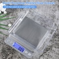 thumbnail image 5 of Kitchen Food Scale, Rechargeable Scale for Food Ounces and Grams, High Precision Digital Scale Used for Baking, Coffee Making, with LCD Display and 2 Trays,3KG, 5 of 7
