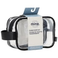 thumbnail image 3 of Mine, Clear Dopp Kit, Black, 3 of 5