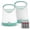 Teal, variant on Eveready LED Camping Lantern X-250 (2-Pack), Super Bright Tent Lights, Rugged Water Resistant LED Lanterns, 100 Hour Run-time (Batteries Included), Teal
