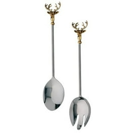 Golden Stag Salad Serving Set Golden Stag Salad Serving Set