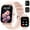 pink, variant on Mingdaln smartwatch fits for Android and Iphone Devices，1.85 Inches with Answer/Make Calls/100+ sport mode/IP68 Waterproof, with Activity Fitness Tracker for men and women (Pink)
