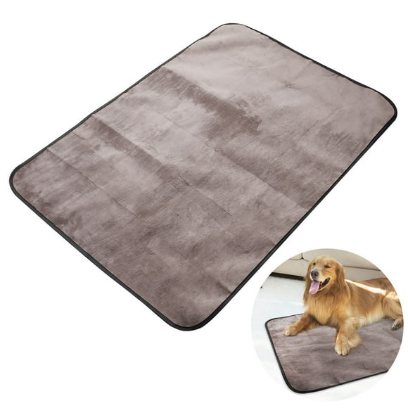 OULII Waterproof Pet Blanket Outdoor Use Black Soft Portable Dog Blanket with Durable Stitching