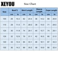 thumbnail image 2 of CHOYURME CHONYURM Girls Winter Princess Costume Dress with Cape Tiara Wand Full Accessory Set, Long Sleeve Party Gown for Halloween Birthday, Size 2-13, 2 of 9