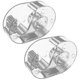 thumbnail image 1 of Clear Acrylic Eyelash Tape Dispenser Cutter Eyelash Extension Adhesive Tape Dispenser Holder Set Paper Eyelash Tape Supply Accessories, 1 of 5