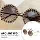 thumbnail image 3 of EeaseMX 1 juego de gafas retro con remaches y tachuelas, gafas de sol de moda, accesorios para gafas de fiesta, 3 of 7