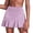 Light Purple, variant on Weardear Short Skirts for Women with Pockets Mesh Ruffle Patchwork High Waisted Breathable Athletic Tennis Skirts
