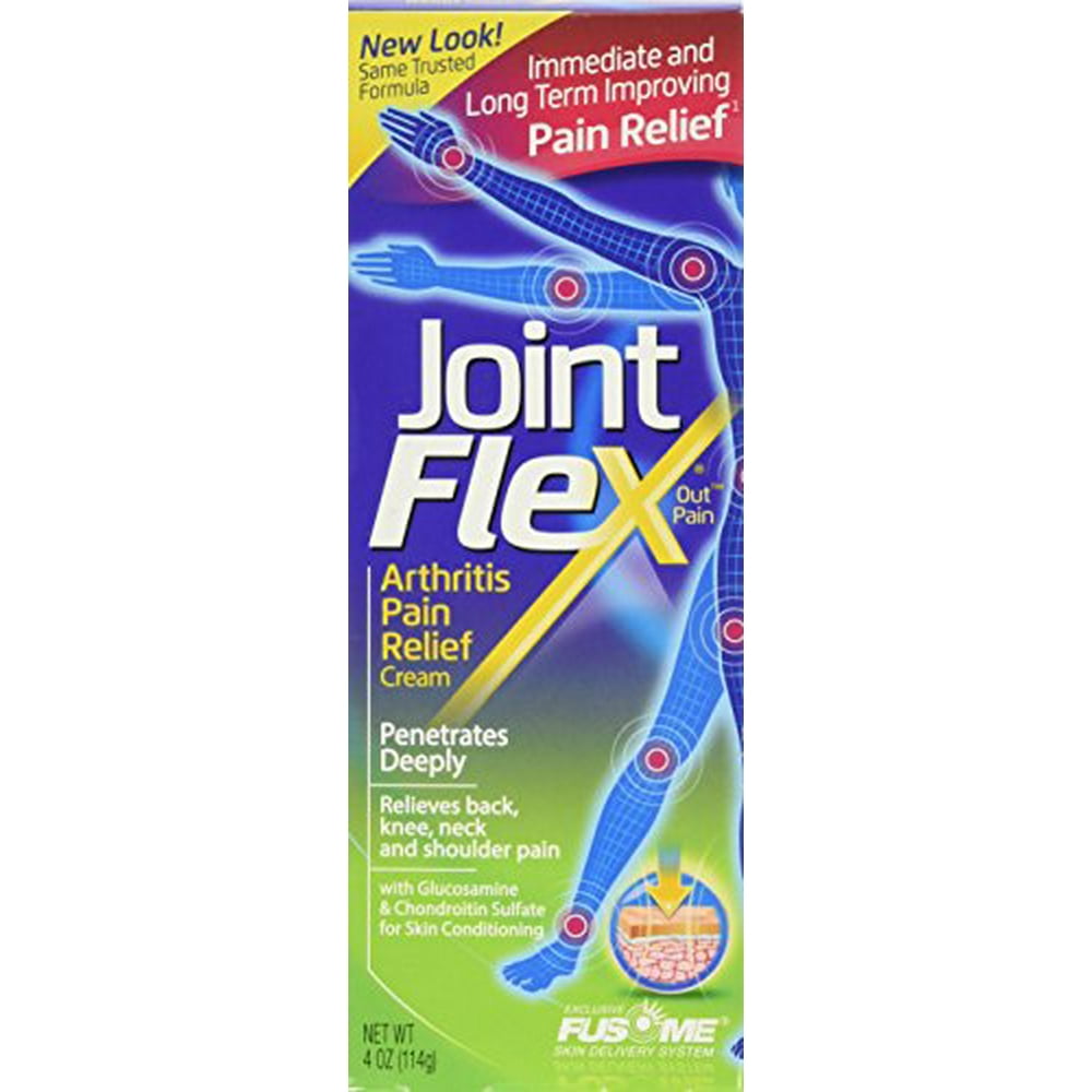 4 Pack JointFlex Pain Relieving Cream 4oz Each