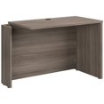 thumbnail image 1 of Pemberly Row 42" Engineered Wood Adjustable Desk L/R Return in Hudson Elm/Brown, 1 of 7