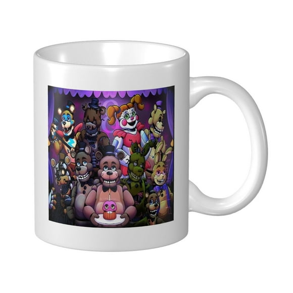 Five Nights At Freddy'S Coffee Tea Ceramic Mug Office Work Cup Gift