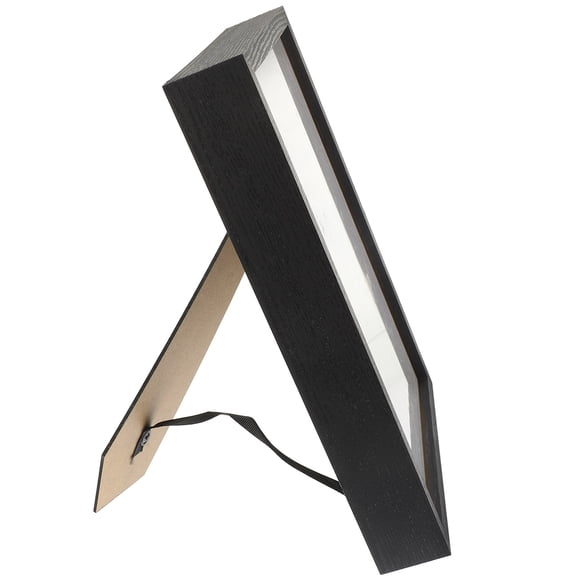 NUOLUX Floating Wood Frame Black for Dried Flower and Photo Display Decoration