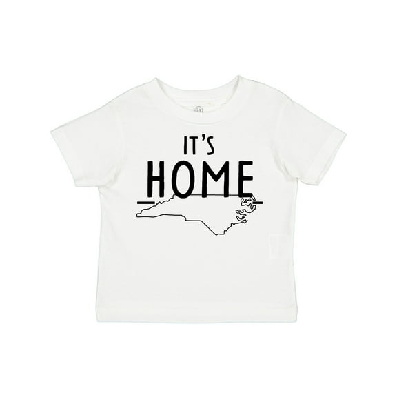 Inktastic It's Home- State of North Carolina Outline Boys or Girls Toddler T-Shirt