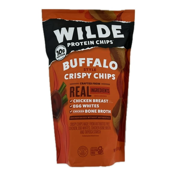 Wilde Buffalo Style Crispy Protein Chips, 8.5 Ounce