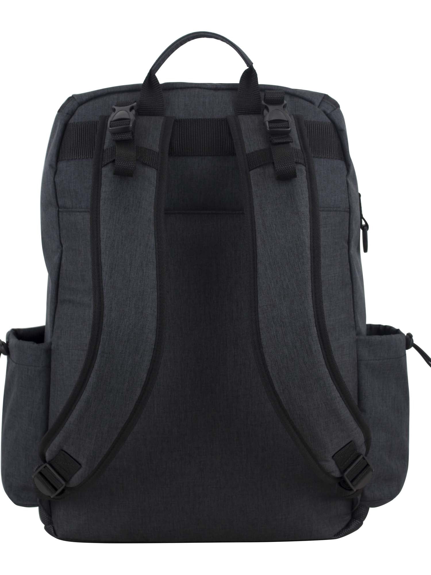 Eastsport Utility Diaper Backpack Bag with Changing Pad, Dark Grey