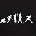 thumbnail image 3 of CafePress - Evolution Fencing Dark T Shirt - Men's Classic Graphic Cotton T-Shirt, 3 of 4