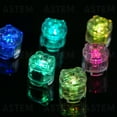 thumbnail image 2 of ASTEM Colorful Light-Up-Bricks Accessories Kits, 2x2 Classic Transparent LED Light Brick Pack, 6PCS Parts Building-Blocks Set Toys, 2 of 4