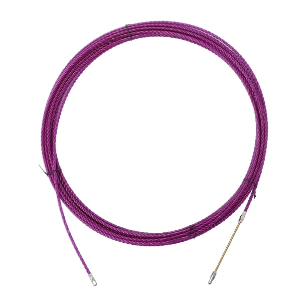 Enhebrador de resorte eléctrico Roscado de cables Cinta pasacables Orificio guía para electricistas Enhebrador de cables de tubería en ángulo recto para tirar de cables Roscado de ranuras de pared