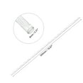 thumbnail image 2 of Unique Bargains 8mmx500mm,Transparent White Spiral Line Solid Acrylic Round Rod PMMA Bar 2pcs, 2 of 3