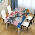thumbnail image 4 of Yayeee Tablecloths 60" x 90" Rectangle Wrinkle Resistant Party Table Cover, Flowers and Leaves, 4 of 8