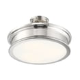 thumbnail image 4 of Savoy House Watkins 3-Light Ceiling Light in Polished Nickel, 4 of 6