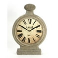 thumbnail image 1 of Zentique PC008 Plaster Clock, 11 x 16.5 x 3 in., 1 of 1