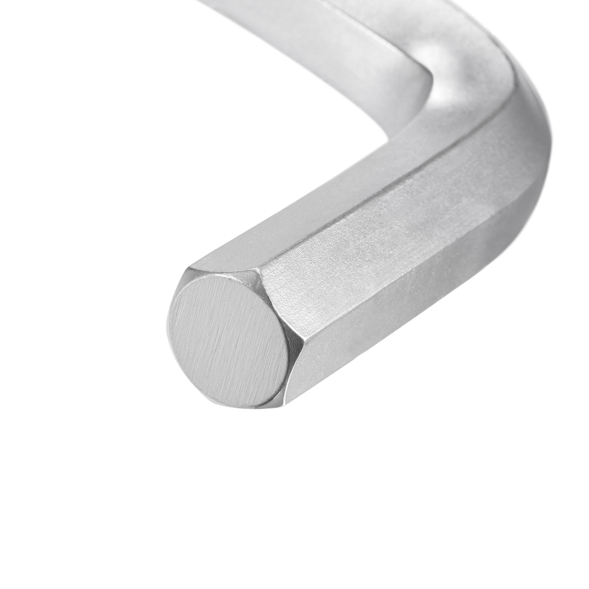 Unique Bargains Ball End Hex Key Wrench L Shaped Long Arm CR-V Silver 10.63"