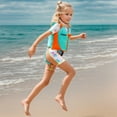 thumbnail image 5 of Weebloom Boy Swimsuit,Girls Swimwear Life Vest Kids 2-10 Years Old Pool Beach Ocean Water Outfit Swimming Outdoor Activities Lovely Beachwear 4-5 Years, 5 of 9