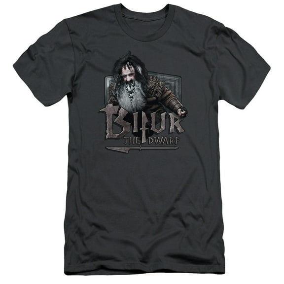The Hobbit Bifur S/S Adult 30/1 T-Shirt Charcoal