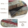 thumbnail image 6 of 2x3 Ft Entryway Area Rug, Vintage Spring Floral Kitchen Rug Runner Washable Floor Mat, Farmhouse Ethnic Flowers Non Slip Indoor Door Mat Throw Carpet for Bathroom Living Room Bedroom, 6 of 8